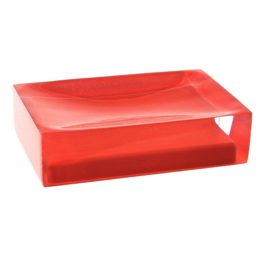 Decorative Red Soap Holder Gedy RA11-06